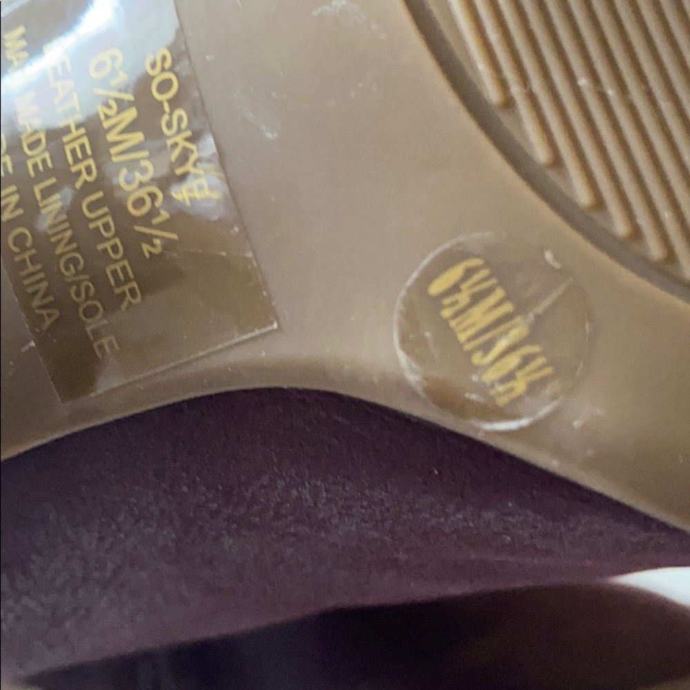 Sole Society leather booties - Picture 12 of 13